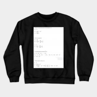 MATHS Crewneck Sweatshirt